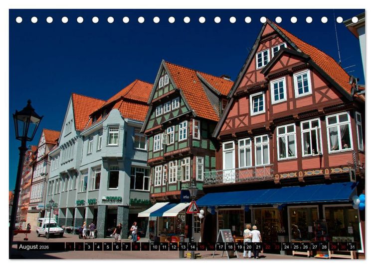 Produktbild: Celler Ansichten (Tischkalender 2026 DIN A5 quer), CALVENDO Monatskalender