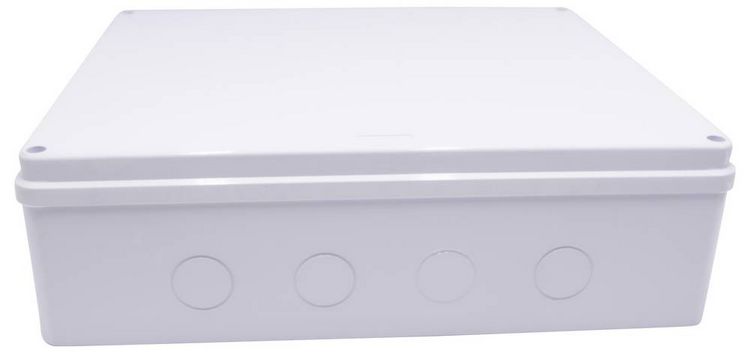 Produktbild: TRU COMPONENTS TC-RB 400x350x120 TC-10275084 Installations-Geh&auml;use ABS Kunststoff Wei&szlig; 1St.