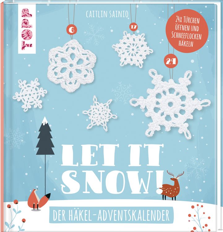 Produktbild: Let it snow! - Das H&auml;kel-Adventskalender-Buch