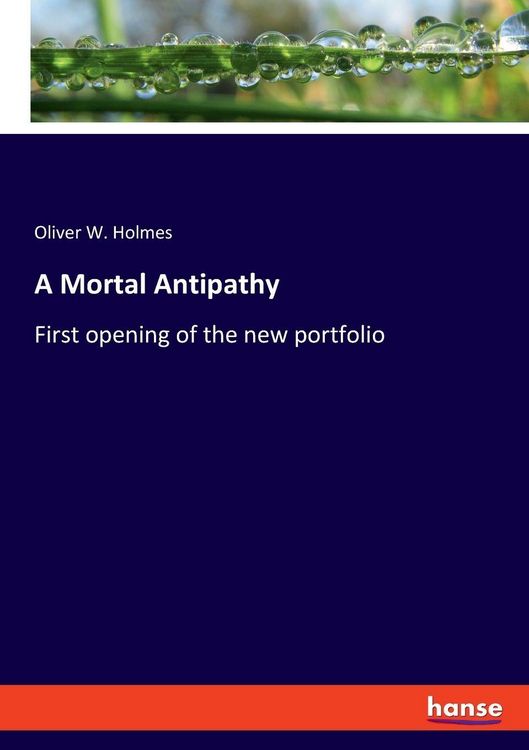 Produktbild: A Mortal Antipathy
