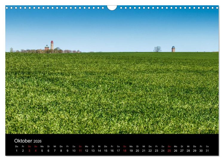 Produktbild: Ostseeinsel R&uuml;gen Impressionen (Wandkalender 2026 DIN A3 quer), CALVENDO Monatskalender