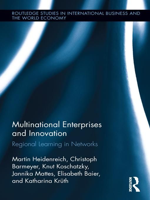 Produktbild: Multinational Enterprises and Innovation