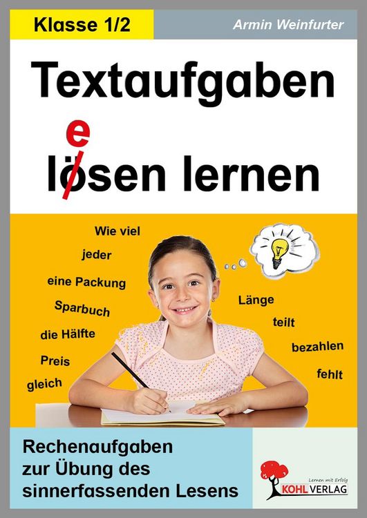Produktbild: Textaufgaben l(e)&ouml;sen lernen im 1.-2. Schuljahr