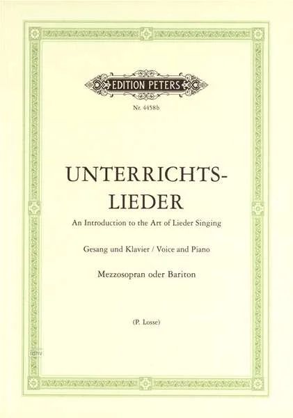 Produktbild: Unterrichtslieder