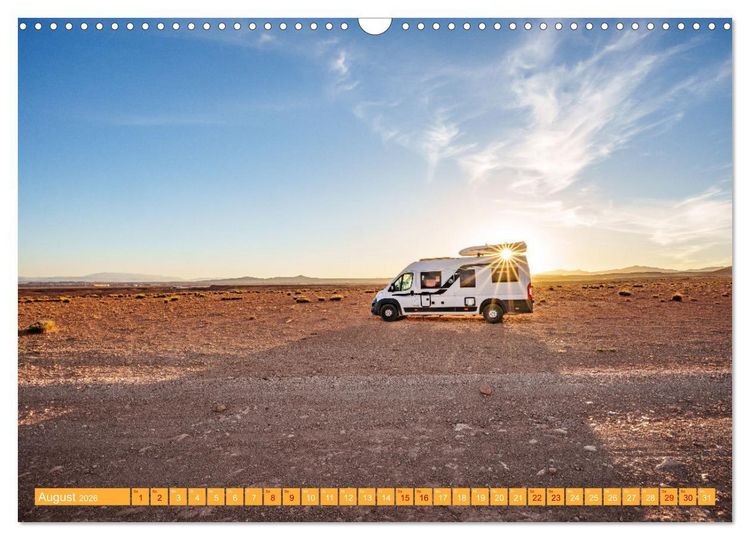Produktbild: MAROKKO per WOHNMOBIL (Wandkalender 2026 DIN A3 quer), CALVENDO Monatskalender
