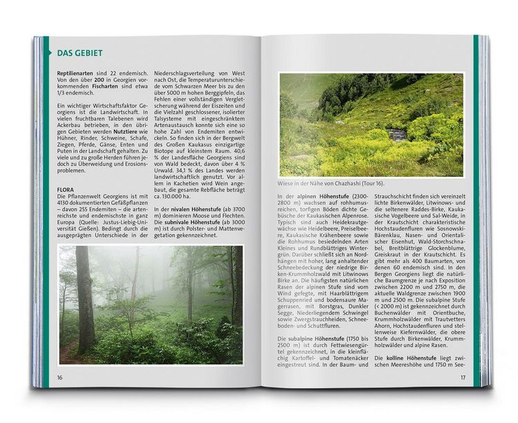 Produktbild: KOMPASS Wanderf&uuml;hrer Georgien, Kaukasus, 50 Touren mit Extra-Tourenkarte