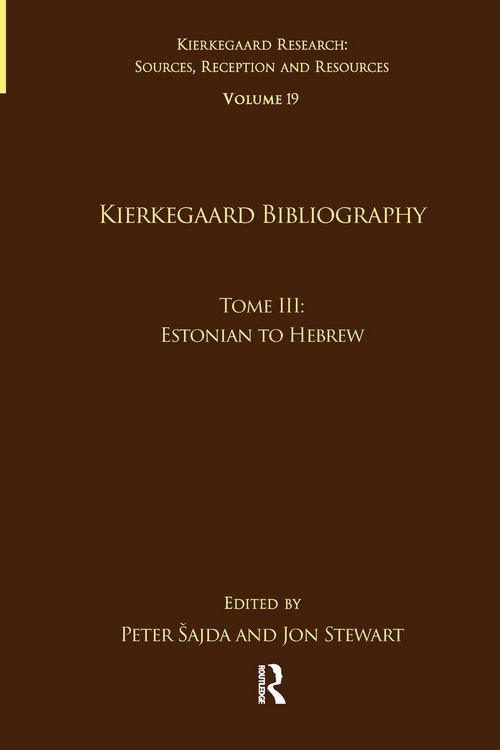 Produktbild: Volume 19, Tome III