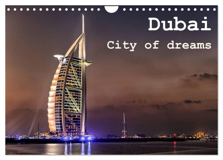Produktbild: Dubai - City of dreams (Wandkalender 2026 DIN A4 quer), CALVENDO Monatskalender