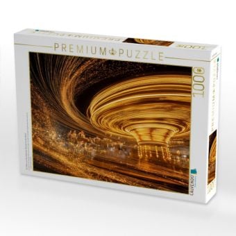Produktbild: CALVENDO Puzzle Ein Motiv aus dem Kalender Farbst&uuml;rme der Nacht | 1000 Teile Lege-Gr&ouml;&szlig;e 64x48cm Foto-Puzzle f&uuml;r gl&uuml;ckliche Stunden