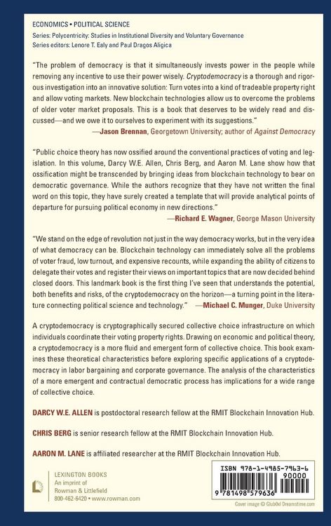 Produktbild: Cryptodemocracy