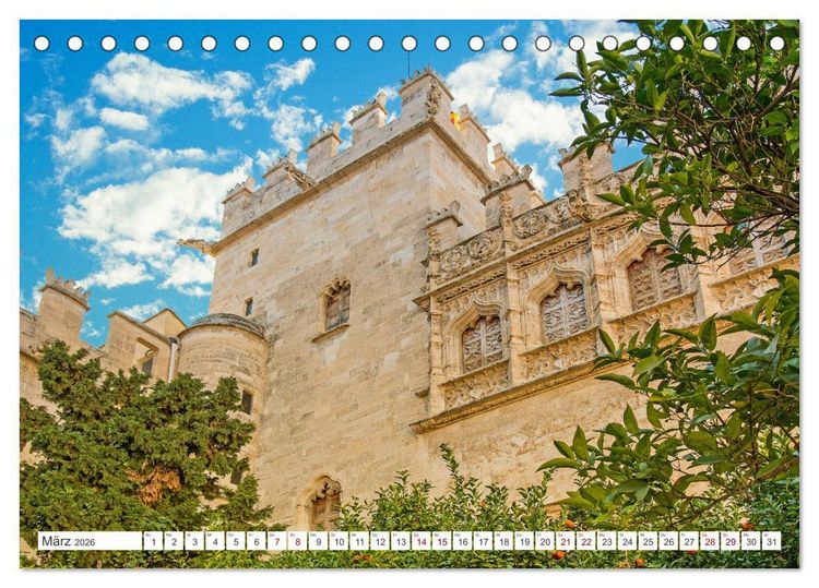Produktbild: Valencia - Stadt mit besonderem Zauber (Tischkalender 2026 DIN A5 quer), CALVENDO Monatskalender