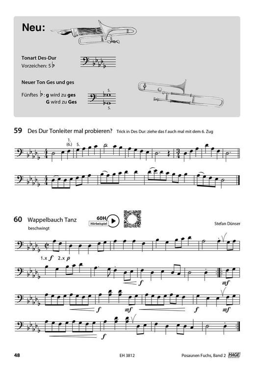 Produktbild: Posaunen Fuchs, Band 2 - Posaunenschule