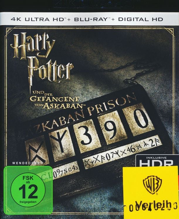 Produktbild: Harry Potter und der Gefangene von Askaban (4K Ultra HD) (+ Blu-ray)