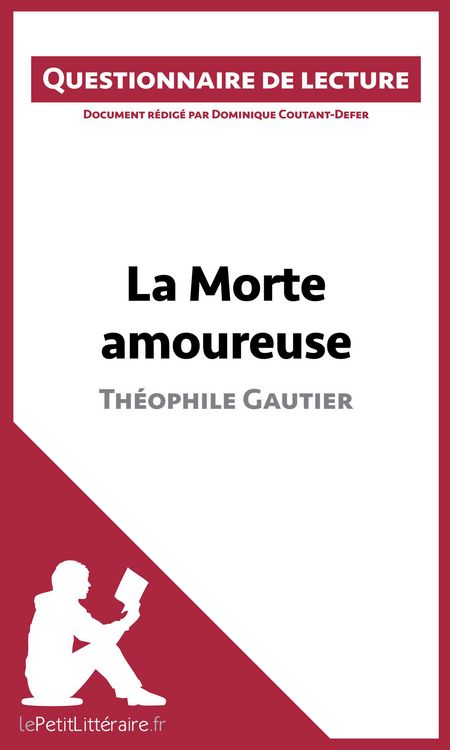 Produktbild: La Morte amoureuse de Th&eacute;ophile Gautier