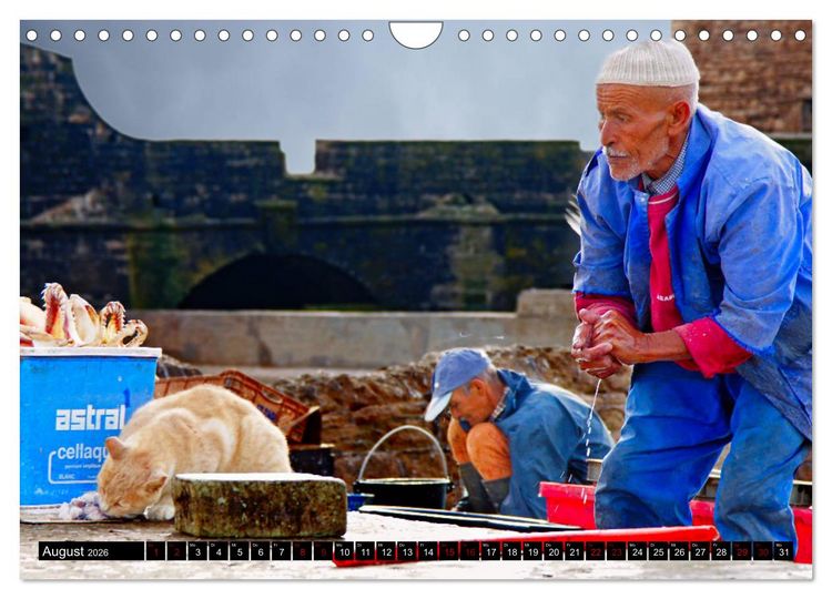Produktbild: Farbiges Marokko (Wandkalender 2026 DIN A4 quer), CALVENDO Monatskalender