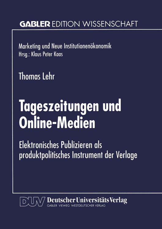 Produktbild: Tageszeitungen und Online-Medien