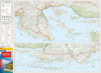 Produktbild: MARCO POLO Reisekarte Kroatische K&uuml;ste 1:225.000