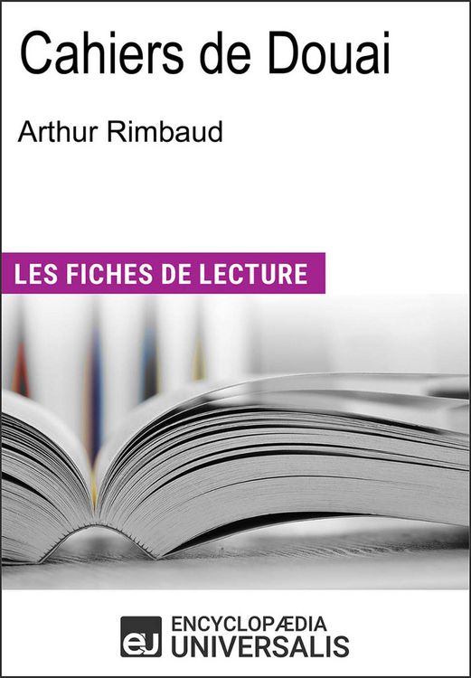 Produktbild: Cahiers de Douai d'Arthur Rimbaud
