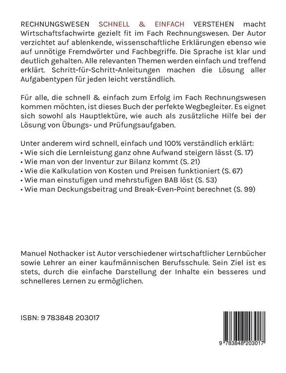 Produktbild: Rechnungswesen schnell & einfach verstehen