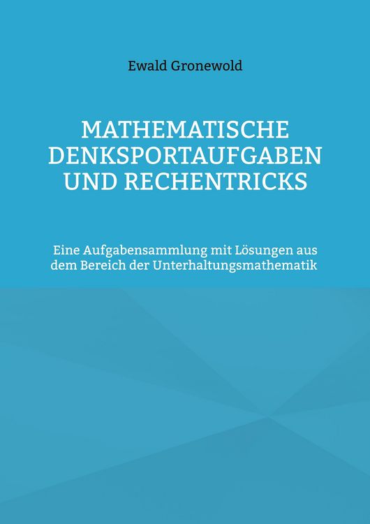 Produktbild: Mathematische Denksportaufgaben und Rechentricks