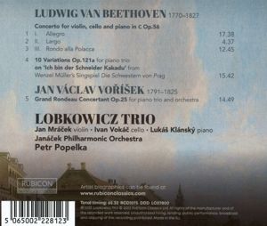 Produktbild: Beethoven: Triple Concerto,Kakadu Variations - Vo