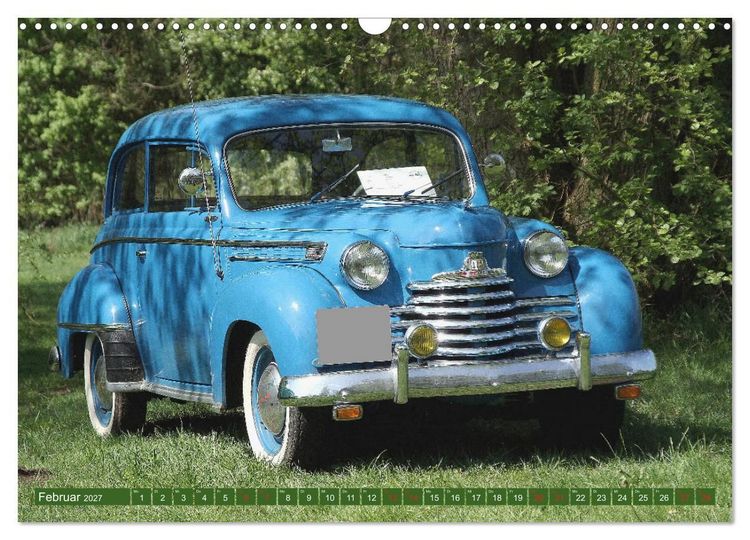 Produktbild: Opel Oldtimer mit dem Blitz (Wandkalender 2027 DIN A3 quer), CALVENDO Monatskalender