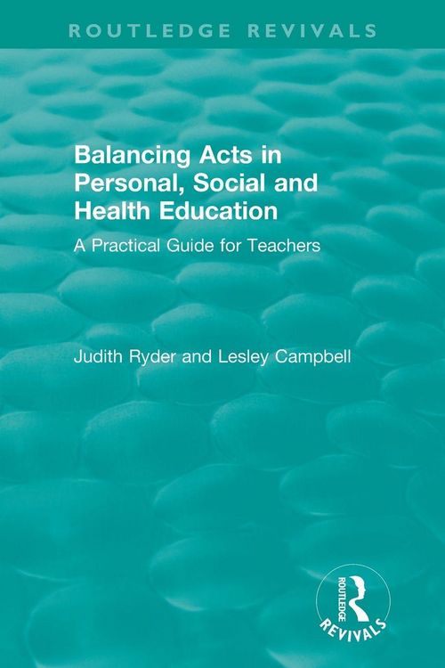 Produktbild: Balancing Acts in Personal, Social and Health Education