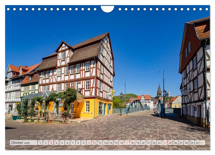 Produktbild: Rotenburg an der Fulda Impressionen (Wandkalender 2026 DIN A4 quer), CALVENDO Monatskalender