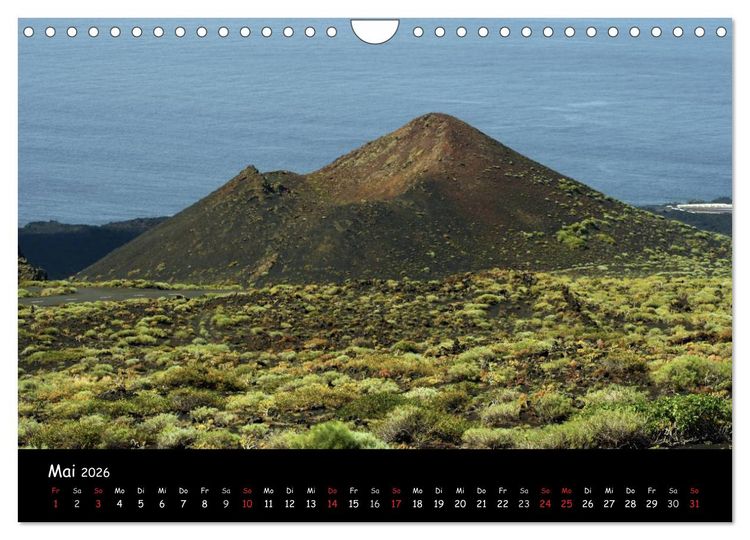 Produktbild: La Palma, Isla bonita (Wandkalender 2026 DIN A4 quer), CALVENDO Monatskalender
