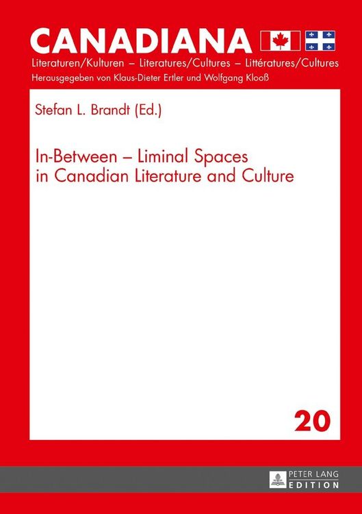 Produktbild: In-Between &ndash; Liminal Spaces in Canadian Literature and Cultures