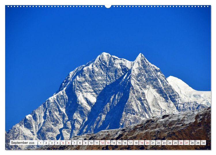 Produktbild: Der POON HILL TREK in NEPAL (Wandkalender 2026 DIN A2 quer), CALVENDO Monatskalender