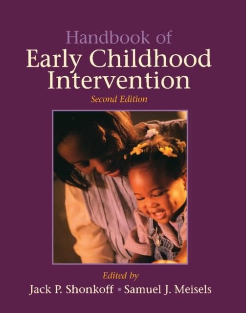 Produktbild: Handbook of Early Childhood Intervention