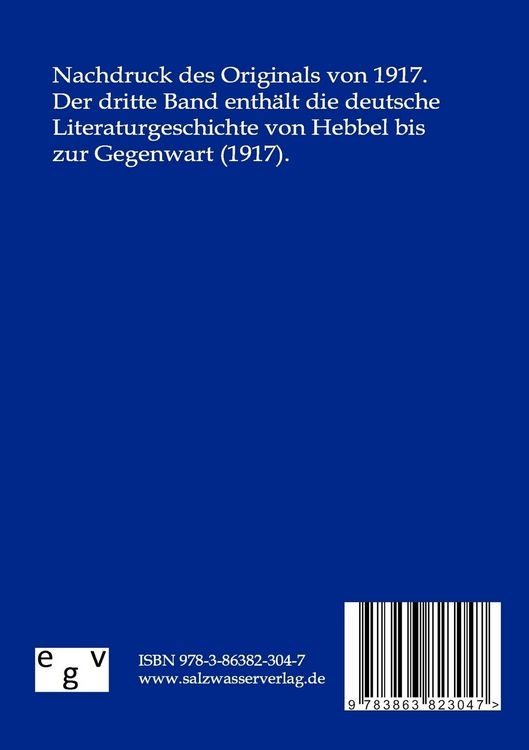 Produktbild: Deutsche Literaturgeschichte