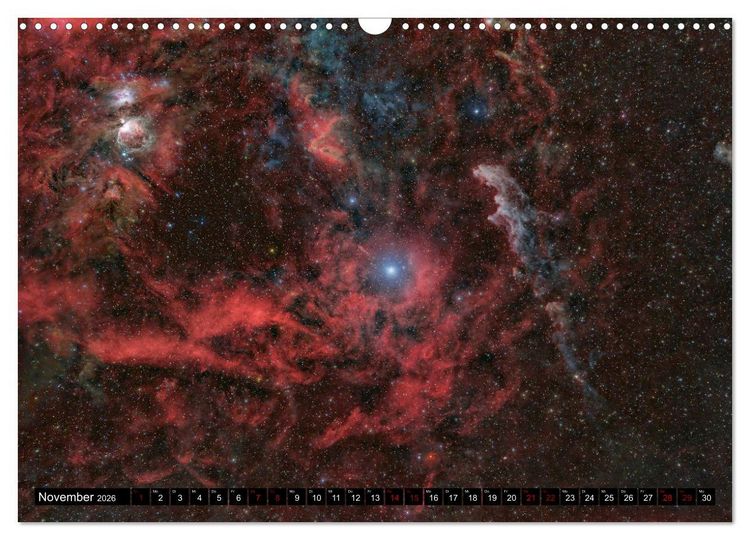 Produktbild: Deepsky XVII (Wandkalender 2026 DIN A3 quer), CALVENDO Monatskalender