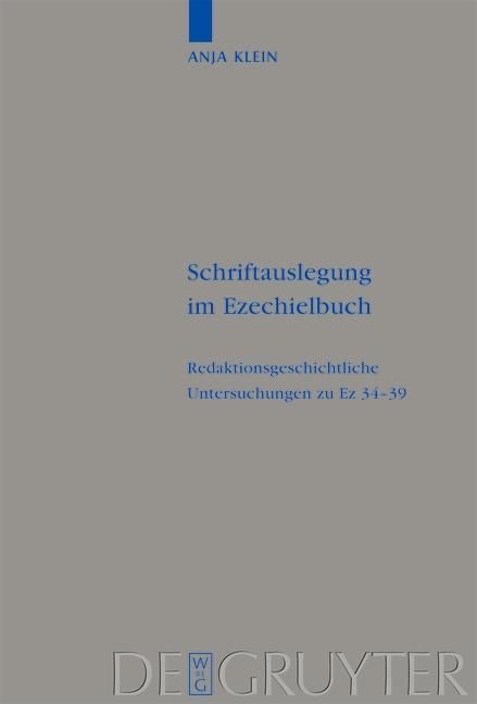 Produktbild: Schriftauslegung im Ezechielbuch