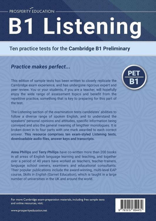 Produktbild: B1 Listening