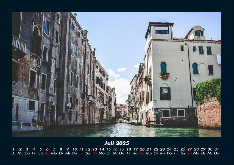 Produktbild: Venedigs Sch&ouml;nheit 2025 Fotokalender DIN A4