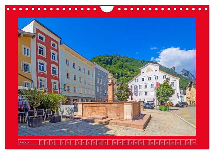 Produktbild: Sch&ouml;ne Gr&uuml;&szlig;e aus Hallein (Wandkalender 2026 DIN A4 quer), CALVENDO Monatskalender