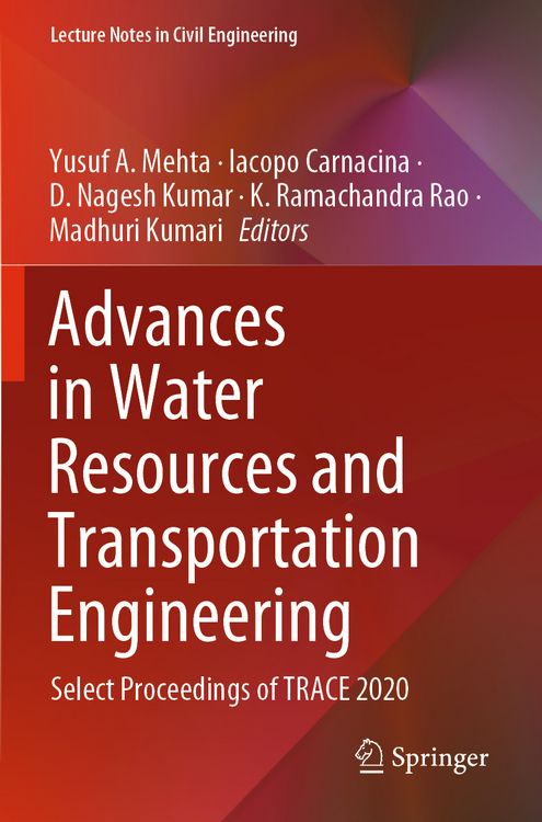 Produktbild: Advances in Water Resources and Transportation Engineering