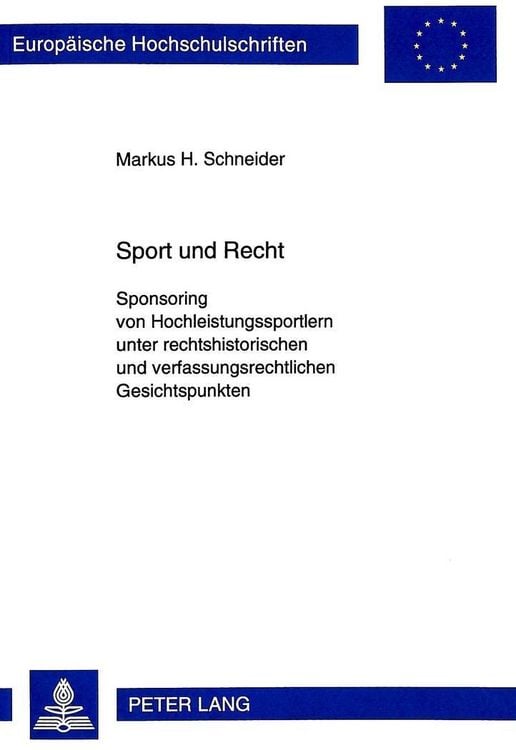 Produktbild: Sport und Recht