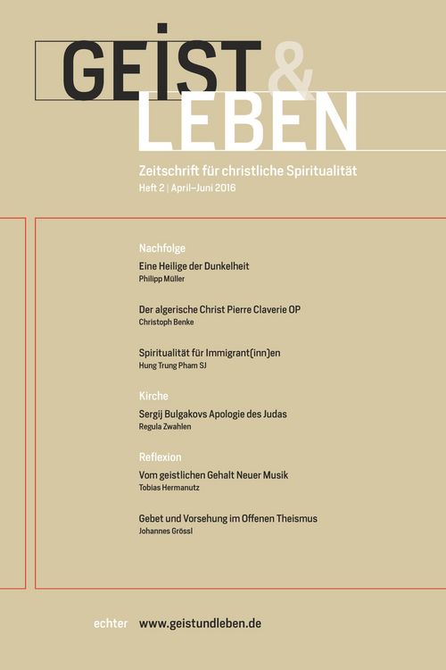 Produktbild: Geist und Leben 2/2016