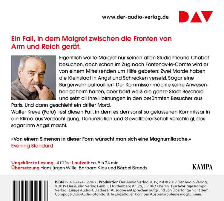 Produktbild: Maigret hat Angst