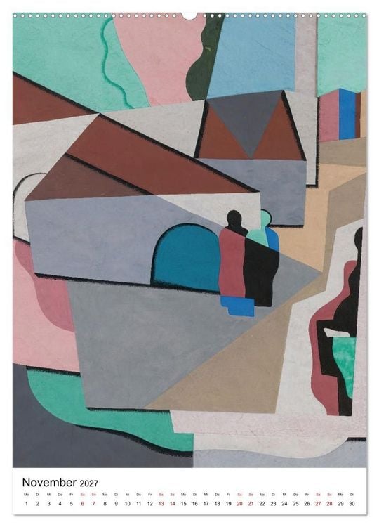 Produktbild: Georges Valmier (Wandkalender 2027 DIN A2 hoch), CALVENDO Monatskalender