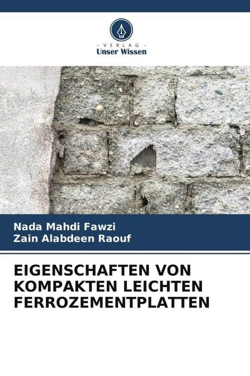 Produktbild: Eigenschaften von Kompakten Leichten Ferrozementplatten