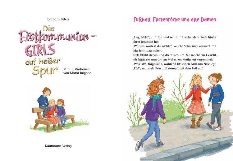 Produktbild: Die Erstkommunion-Girls auf hei&szlig;er Spur