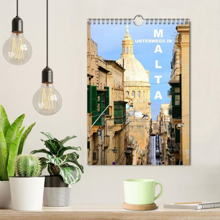 Produktbild: Unterwegs in Malta (Wandkalender 2026 DIN A4 hoch), CALVENDO Monatskalender