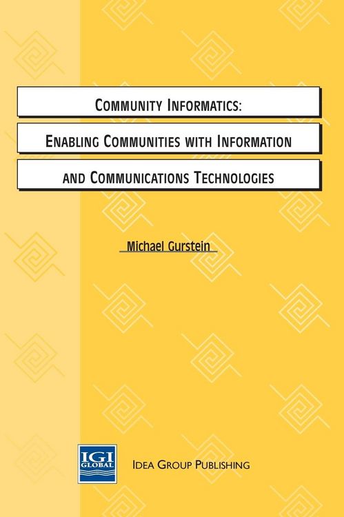 Produktbild: Community Informatics
