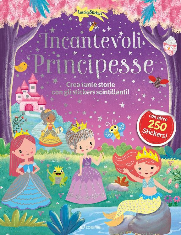 Produktbild: Incantevoli principesse. Luccicasticker