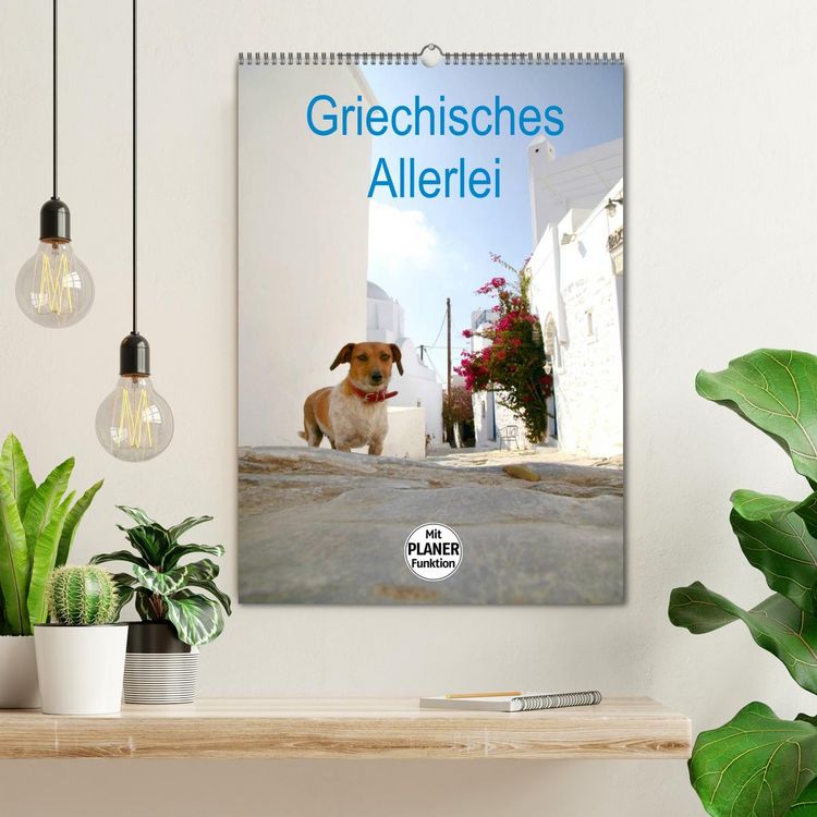 Produktbild: Griechisches Allerlei (Wandkalender 2026 DIN A2 hoch), CALVENDO Monatskalender