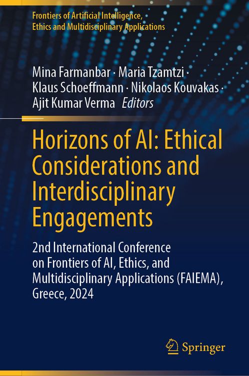 Produktbild: Horizons of AI: Ethical Considerations and Interdisciplinary Engagements